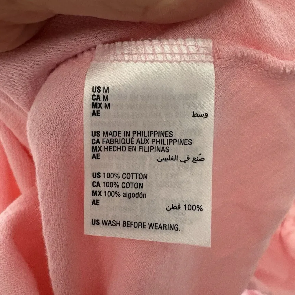 Style & Co Women's Drawstring-Waist Cotton Knee Length Dress Pink Medium - Picture 5 of 7